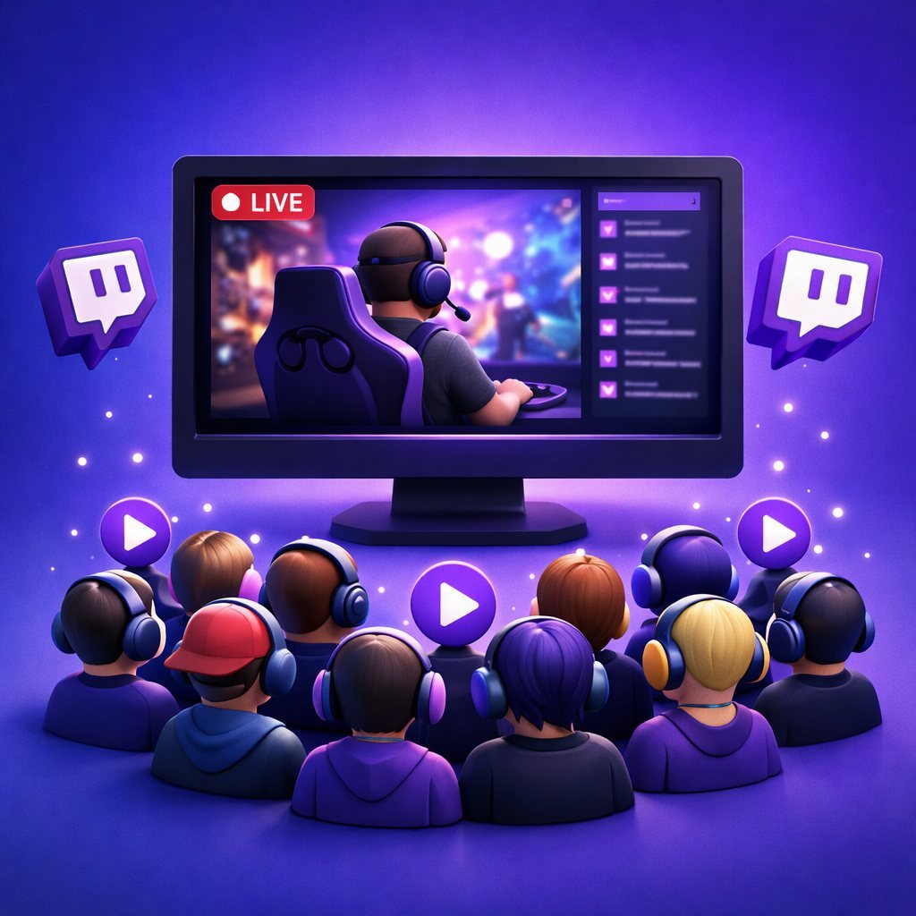 Buy Live Twitch Viewers