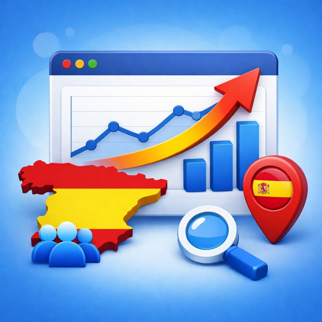 US Website Traffic from Spain